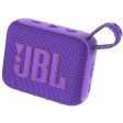 Coluna Portátil Bluetooth JBL GO 4 - Roxa For Sale