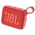 Coluna Portátil Bluetooth JBL GO 4 - Vermelha Sale