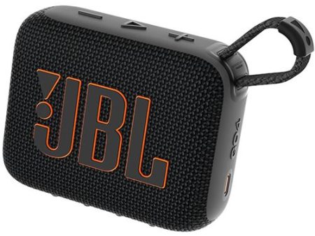 Coluna Portátil Bluetooth JBL GO 4 - Preta Fashion