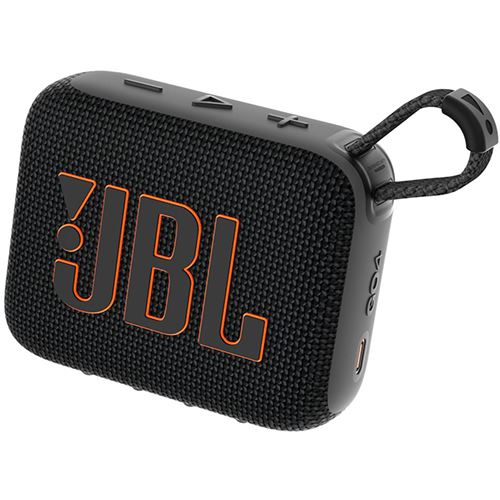 Coluna Portátil Bluetooth JBL GO 4 - Preta Fashion