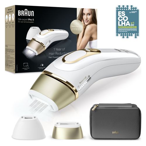 Depiladora Luz Pulsada IPL Braun Silk Expert S5 PL5140 Online now