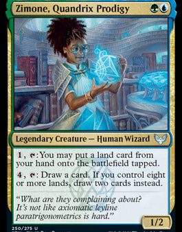 Zimone, Quandrix Prodigy [Strixhaven: School of Mages] Sale