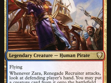 Zara, Renegade Recruiter [Commander Legends] Sale