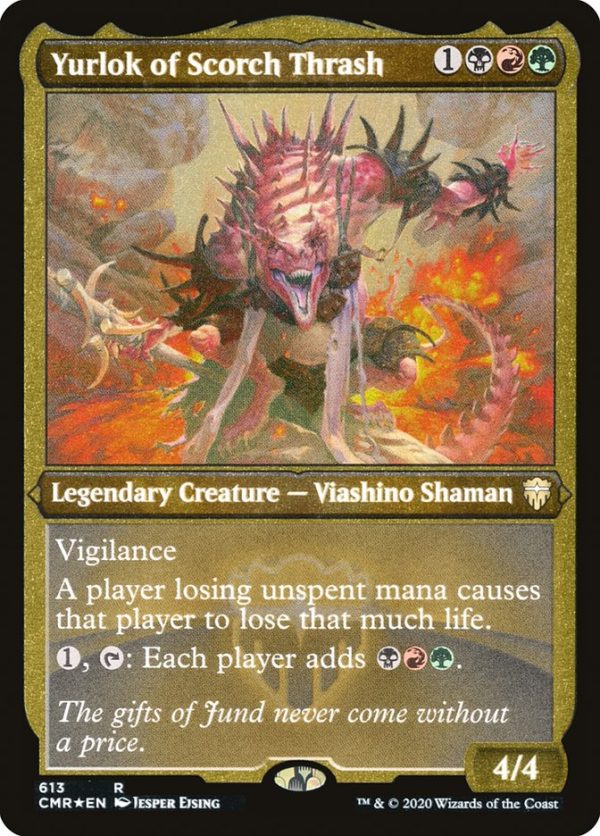 Yurlok of Scorch Thrash (Etched) [Commander Legends] For Sale