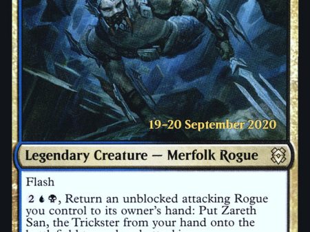 Zareth San, the Trickster [Zendikar Rising Prerelease Promos] Online now