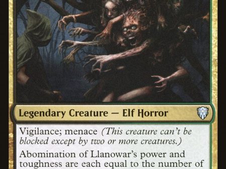 Abomination of Llanowar [Commander Legends] Fashion